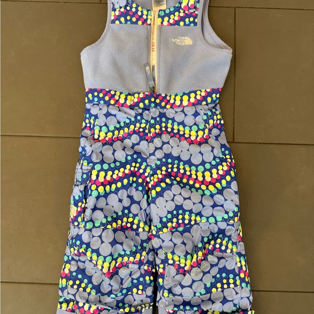 The North Face Kids' Blue Snow Bib